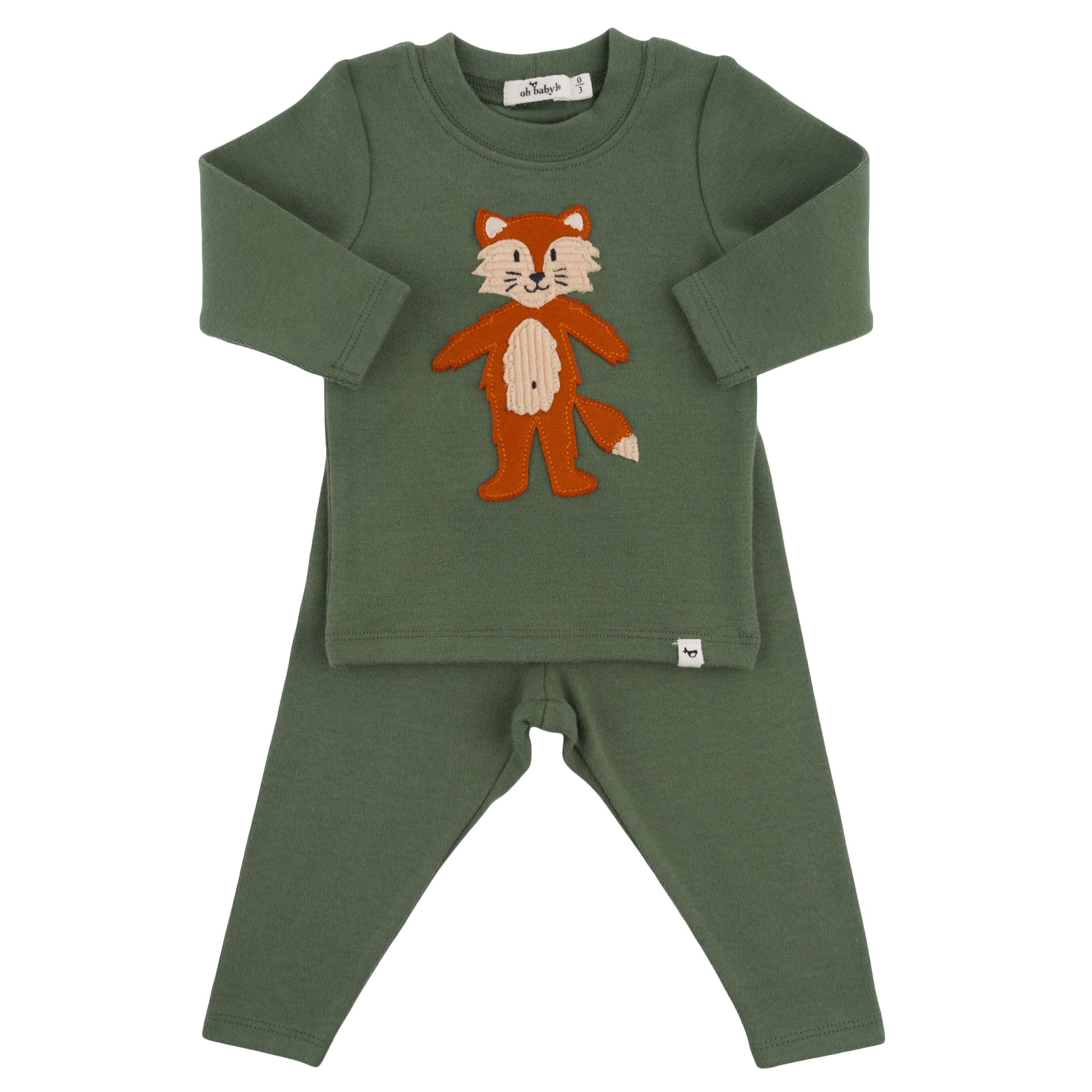 oh baby! Two Piece Set - Shaggy Fox - Spruce oh baby! Two Piece Set - Shaggy Fox - Spruce