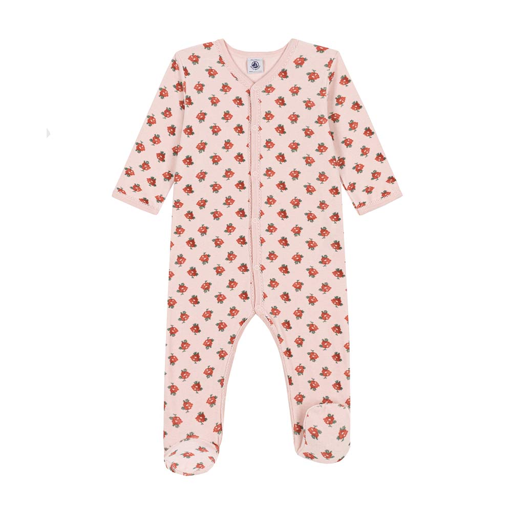 Pyjama bebe velours - Petit Bateau