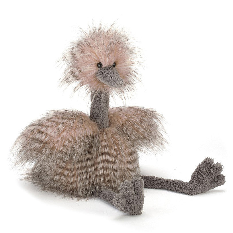 Jellycat Odette Ostrich Plush Stuffed Animal - oh baby!