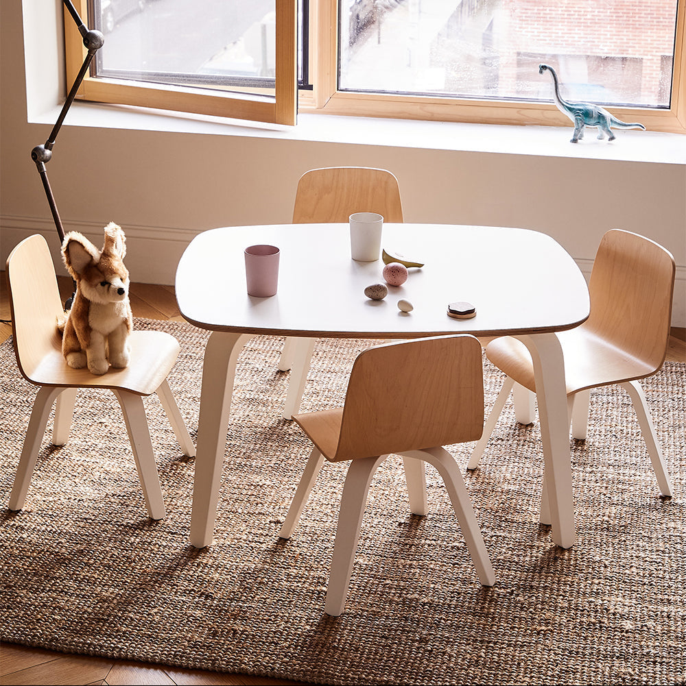Oeuf Play Table - White - Lifestyle