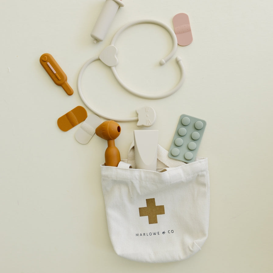 Silicone Doctor Kit Play Set - Flat Lay Image