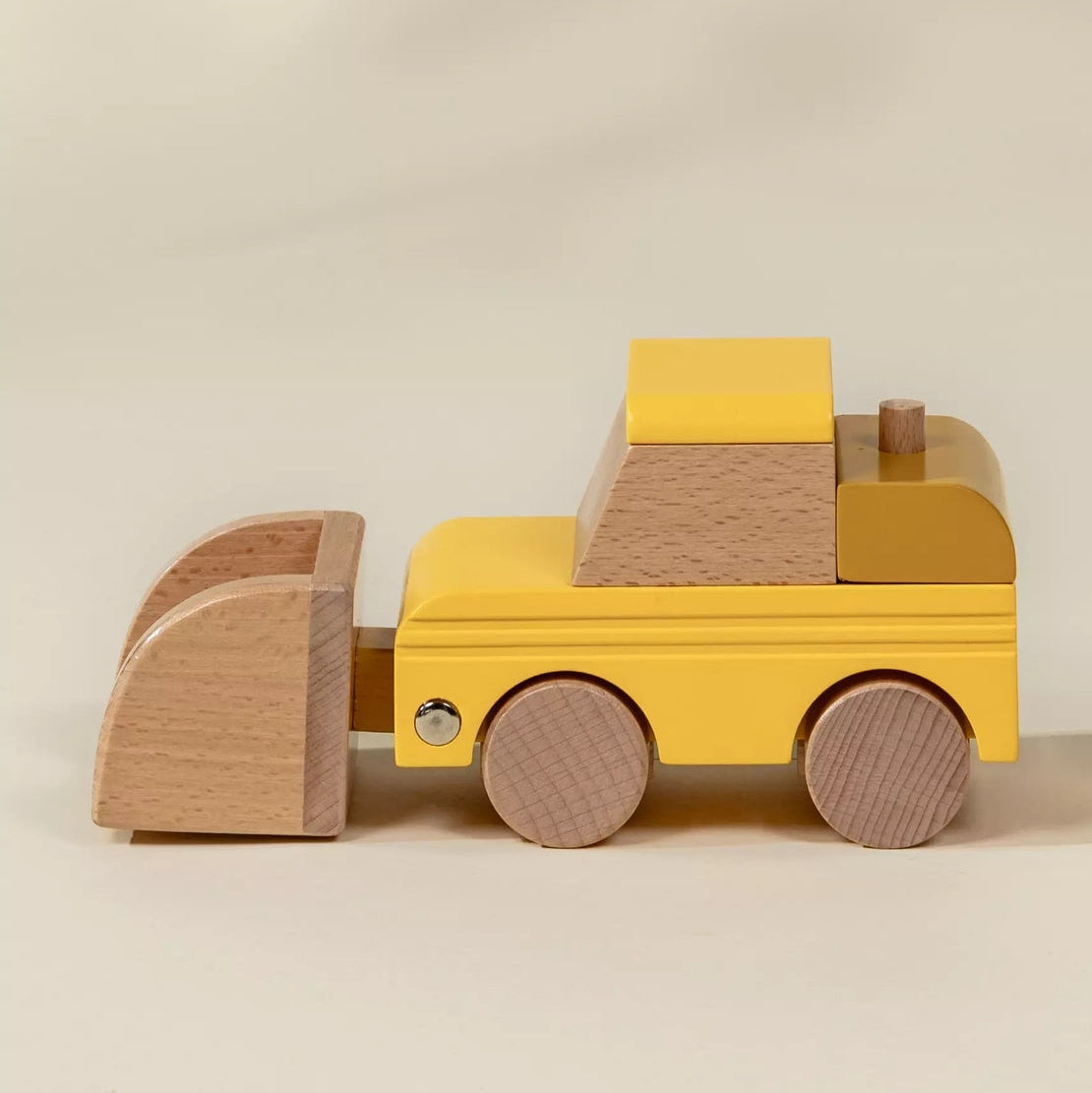 Wooden Construction Vehicle - Bulldozer