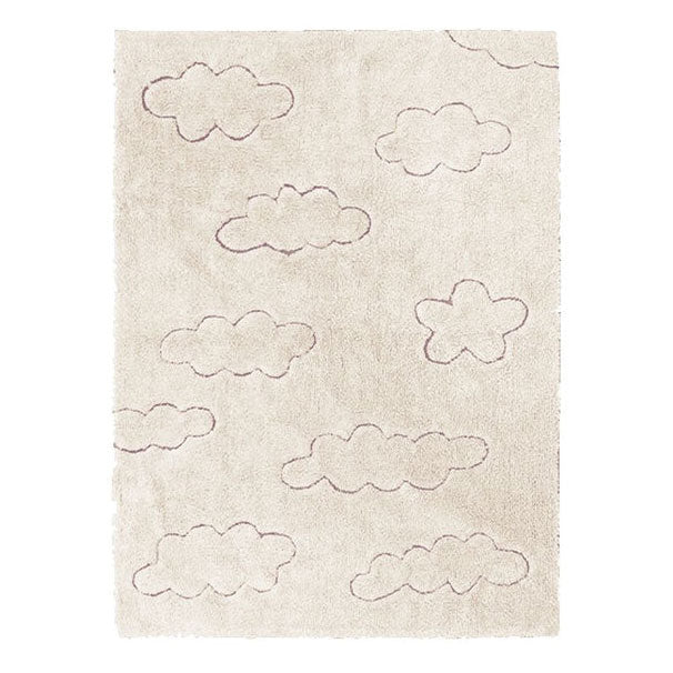 Rugcycled Washable Rug - Clouds