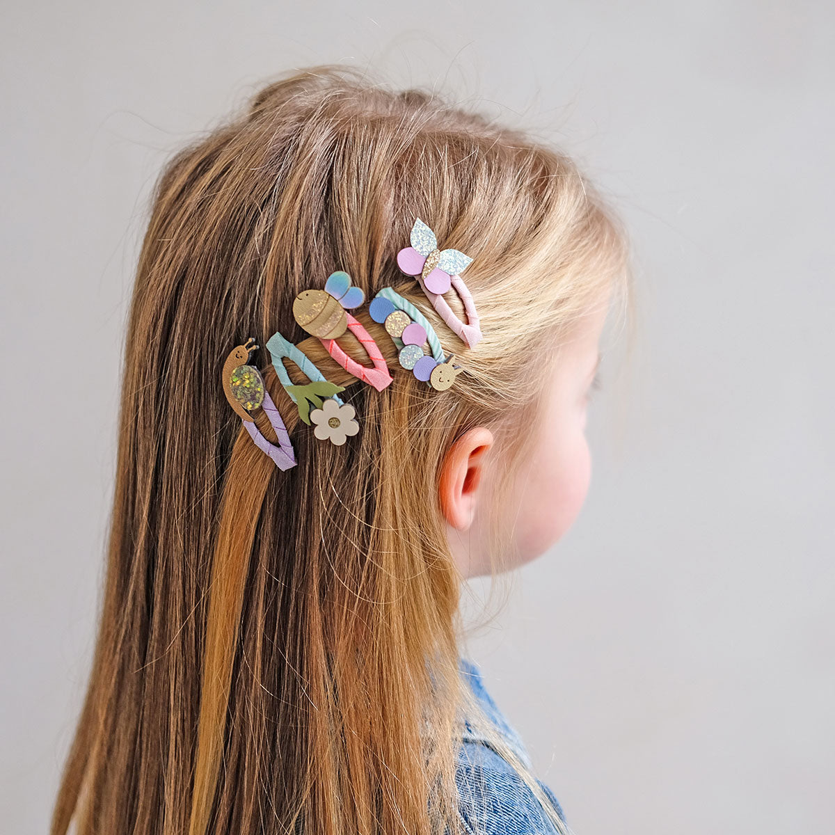 Mini Beasts Clic Clac Hair Clips - Lifestyle