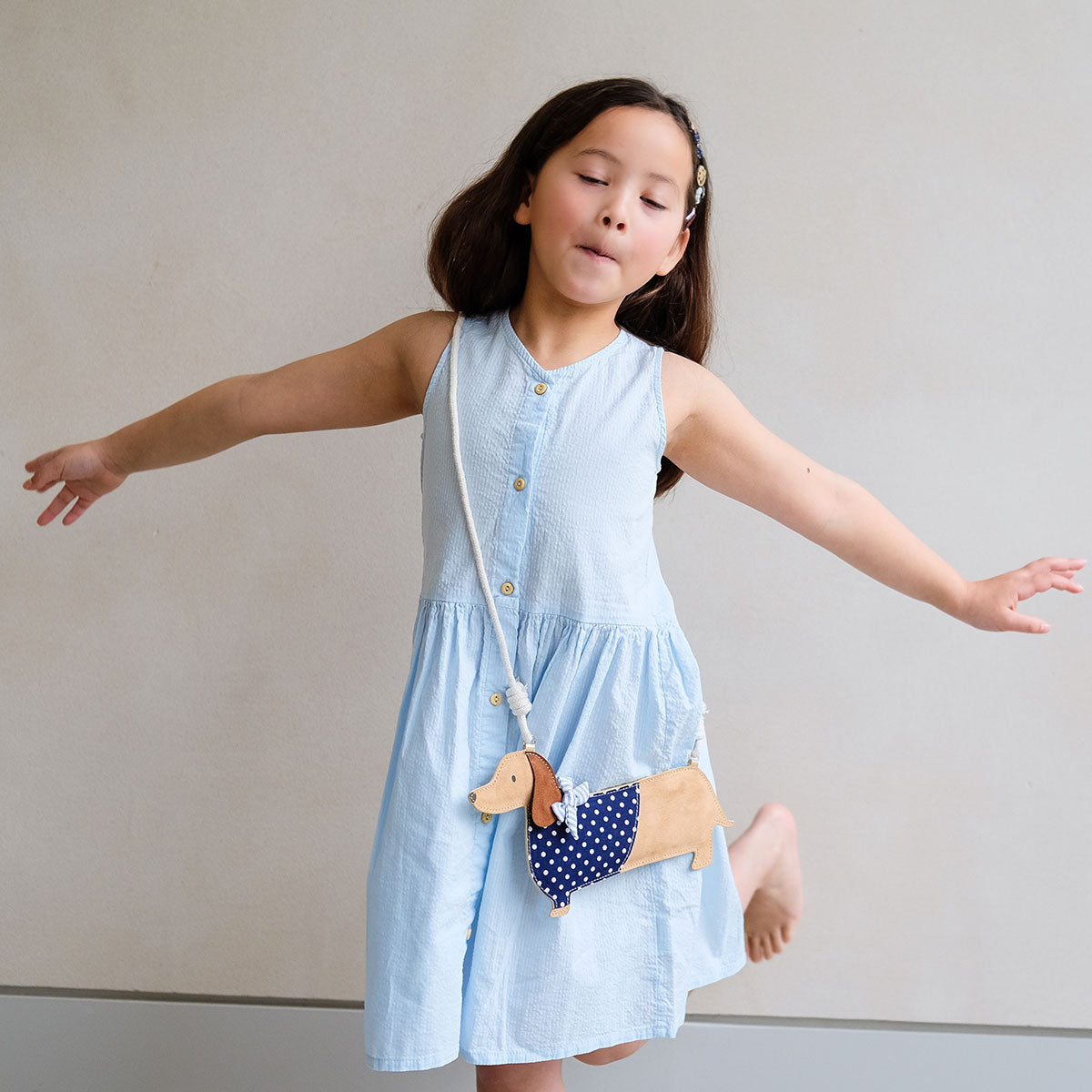 Sausage Dog Bag Purse - Lifestyle