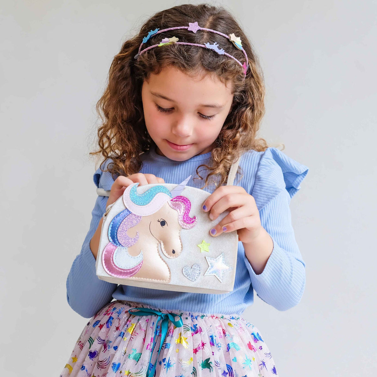 Velvet Unicorn Bag Purse - Lifestyle