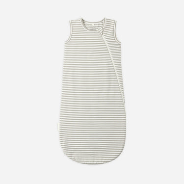 Quincy Mae Jersey Sleep Bag - Laurel Stripe