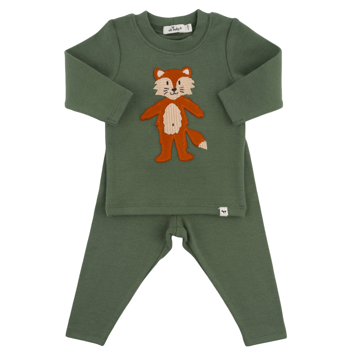 oh baby! Two Piece Set - Shaggy Fox - Spruce - oh baby!