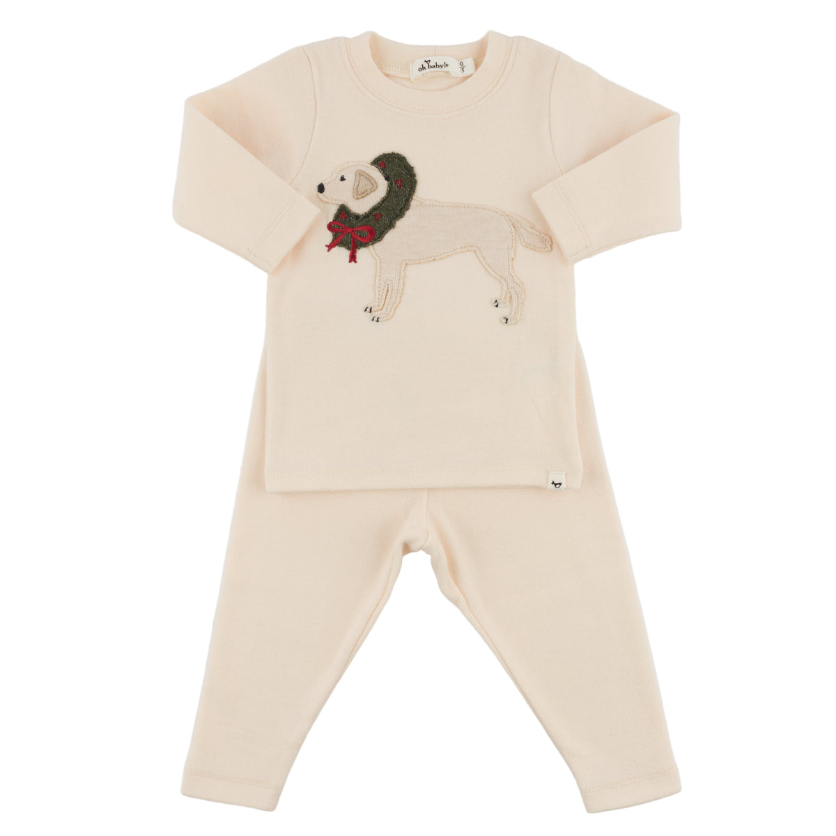 oh baby! Two Piece Set - Holiday Lab - Natural