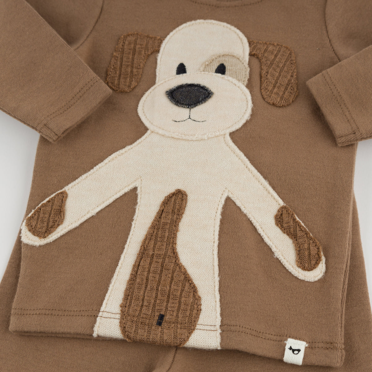 oh baby! Two Piece Set - Puppy - Chocolate - Close-Up