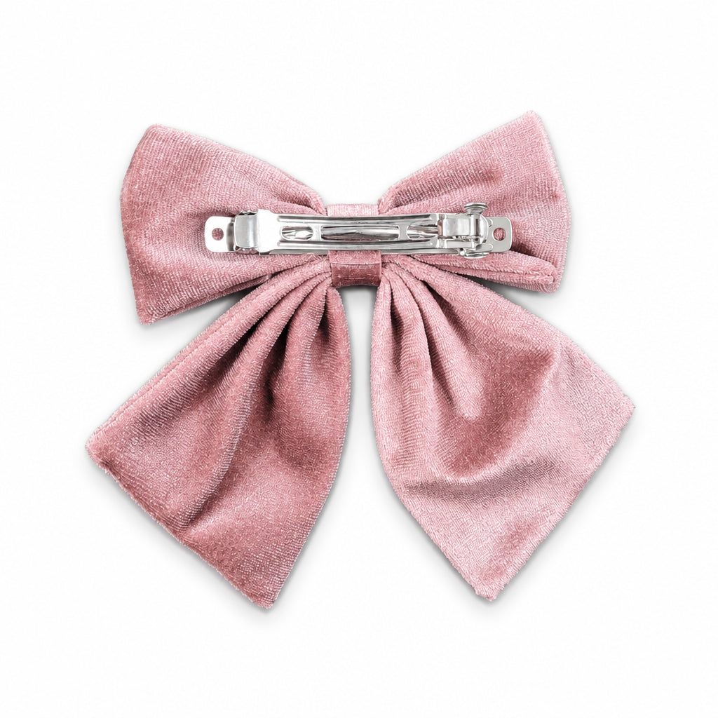 Agnes Oversized Bow Hair Clip - Back