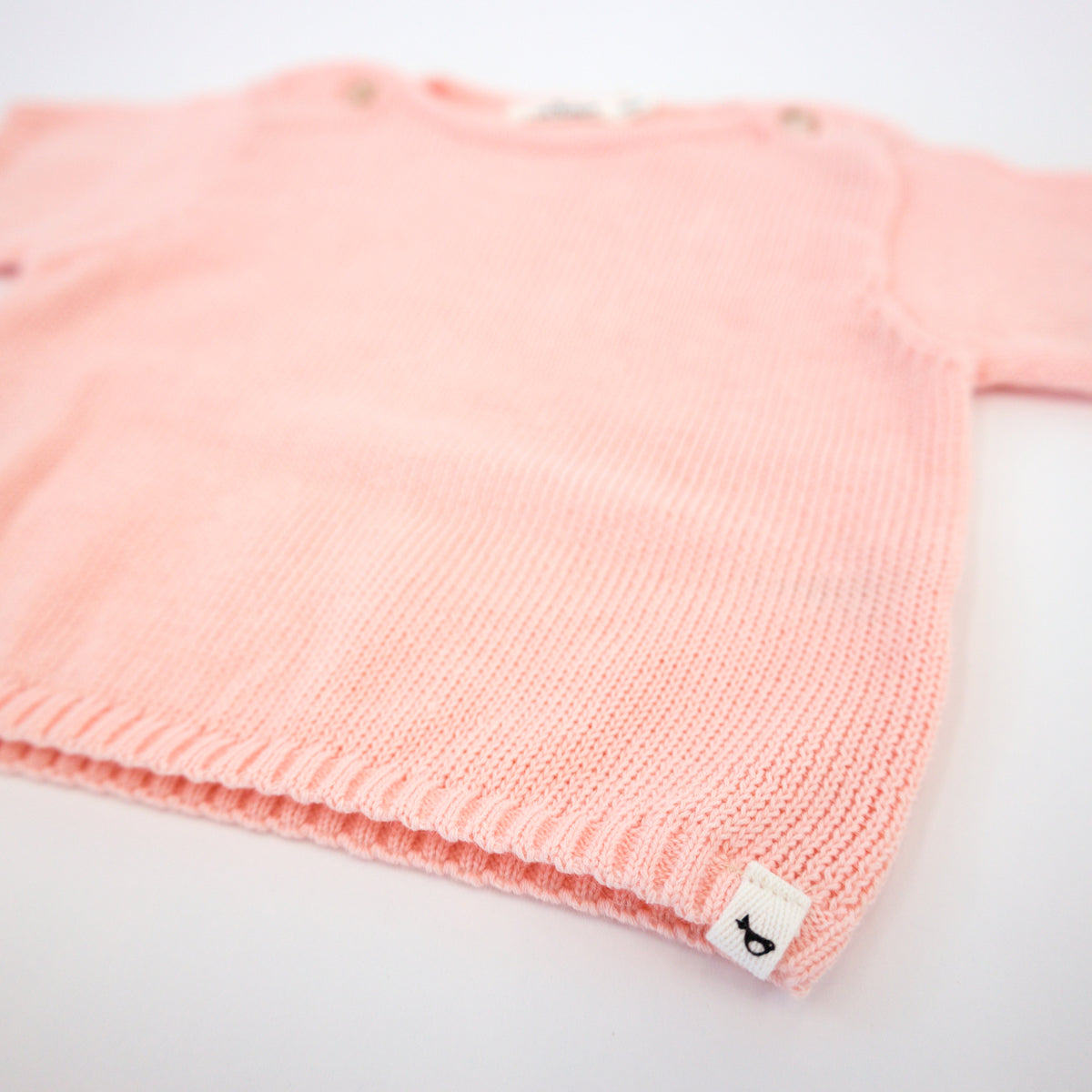 oh baby! Country Club Knitted Short Set - Pale Pink