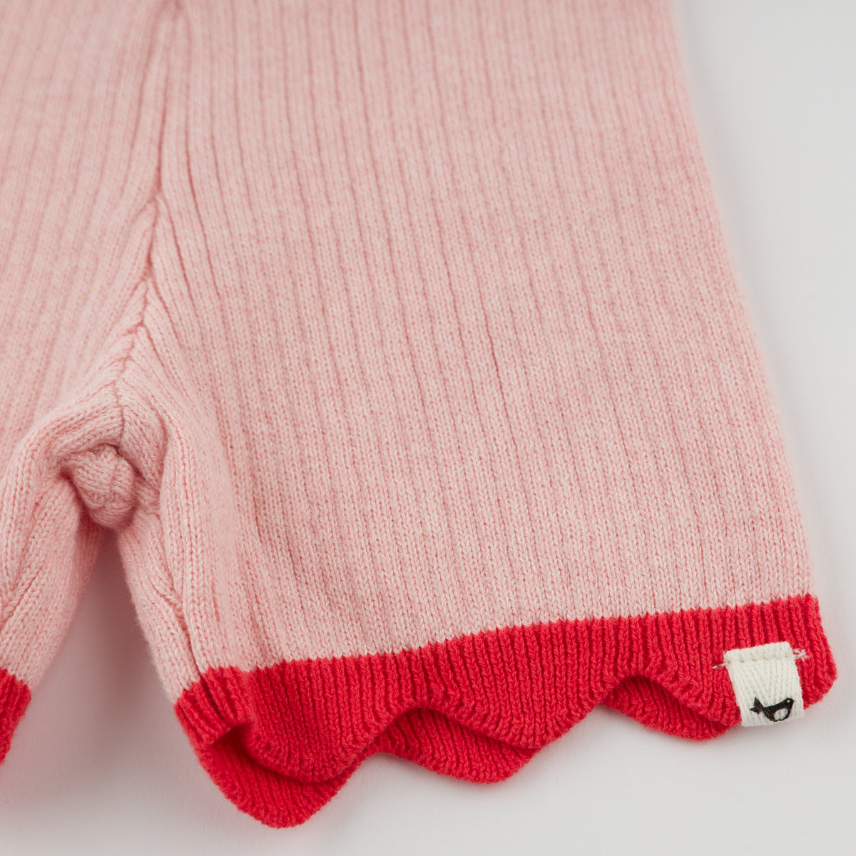 oh baby! Chloe Tank & Short Set - Strawberry Crochet - Pale Pink