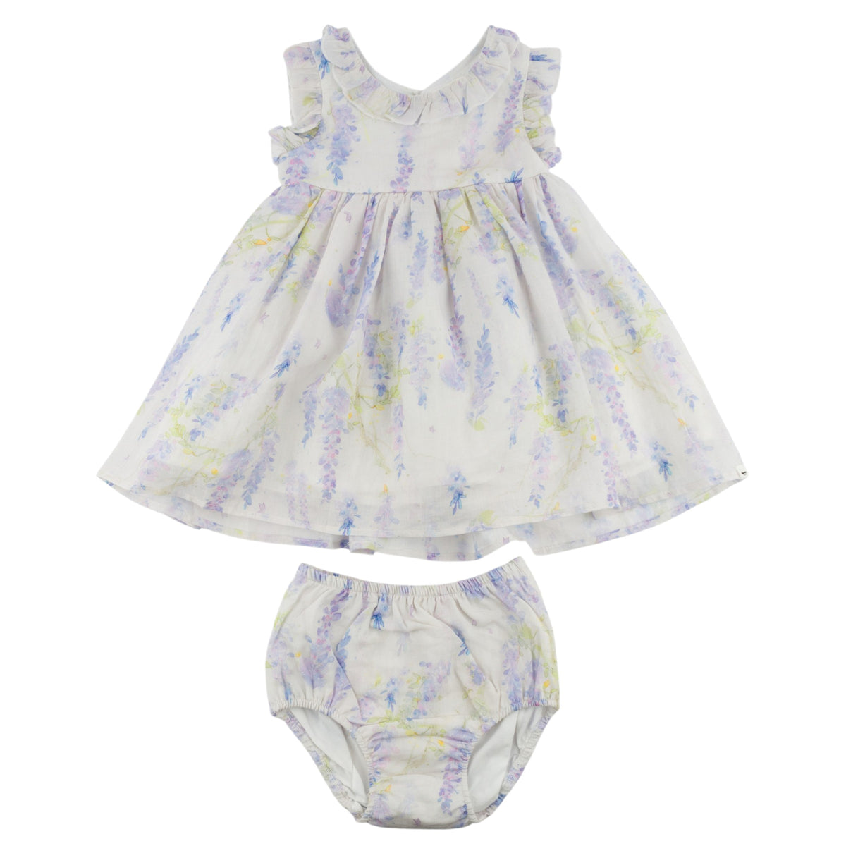 oh baby! Lolly Dress - Watercolor Lilacs - Lilac