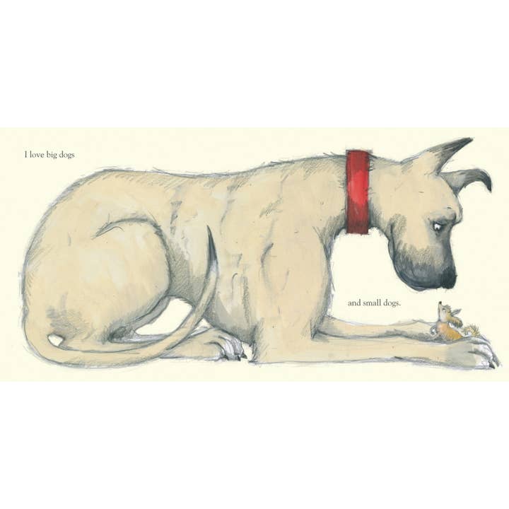 Dogs Book By Emily Gravett - Open