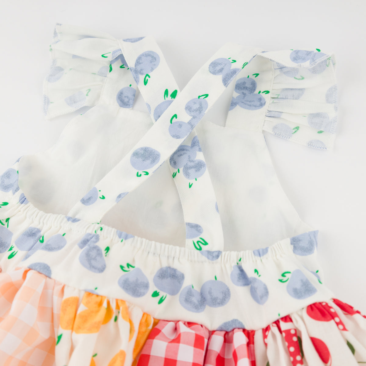 oh baby! Charlotte Dress & Panty Set - Multi Fruit Print
