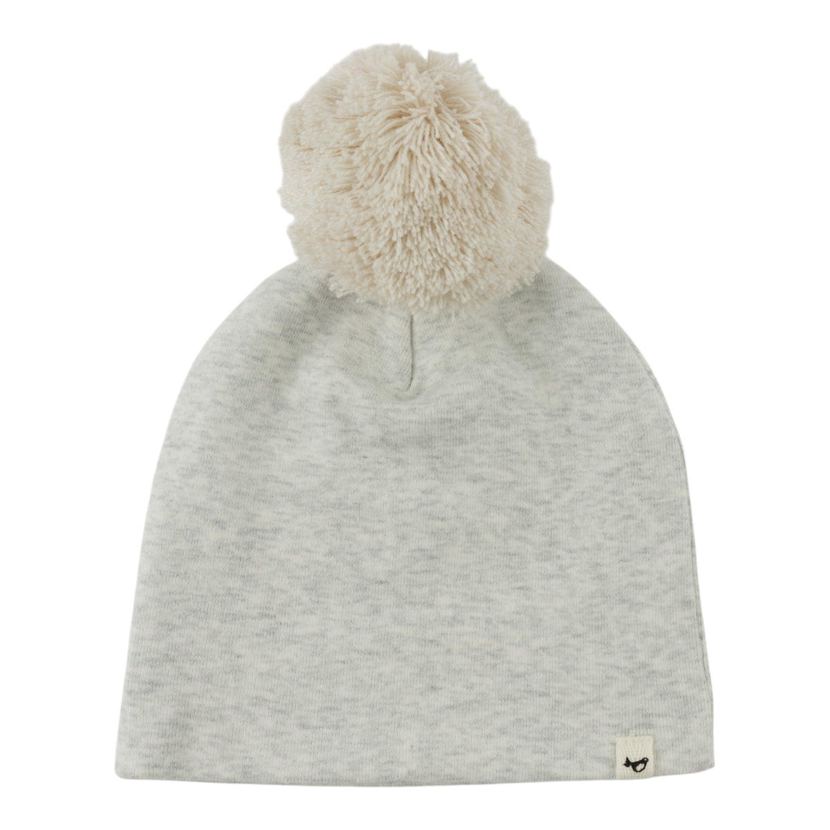 oh baby! Pom Hat - Gray on Heather Gray