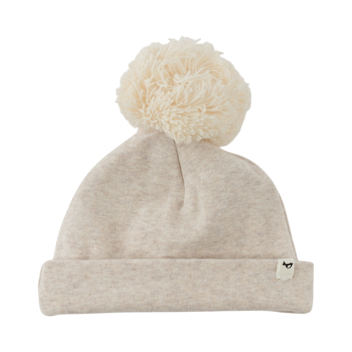 oh baby! Pom Hat - Malt on Sand - Cuffed