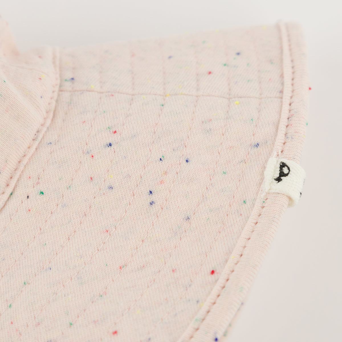 oh baby! Slub Sunhat - Confetti - Pale Pink - Close Up