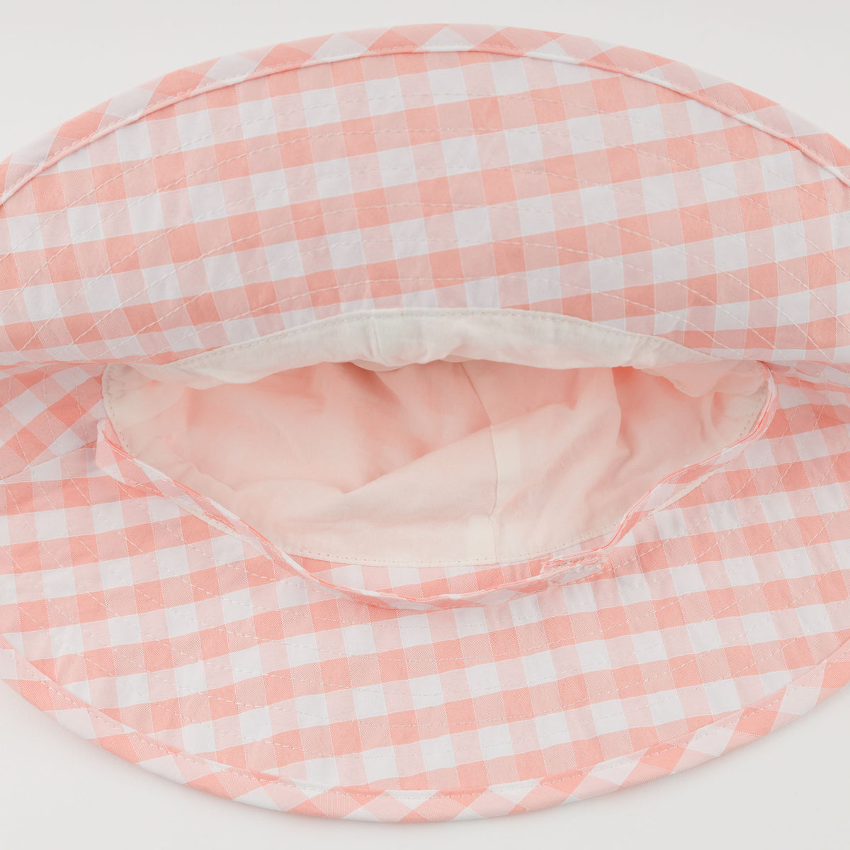 oh baby! Checks Sunhat - Peach - Strap