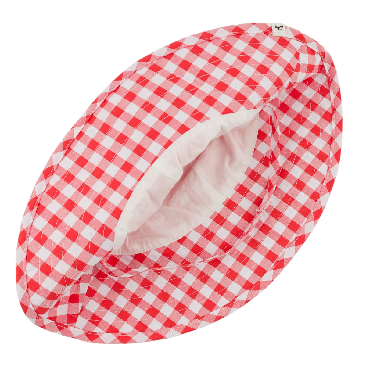 oh baby! Sunhat - Checks - Berry Red
