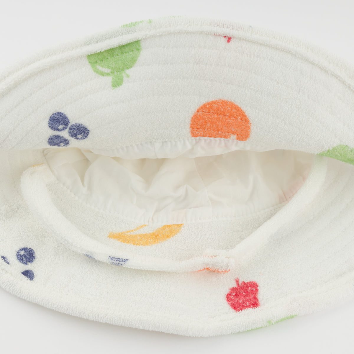oh baby! Terry Sunhat - Snack Time - Oyster