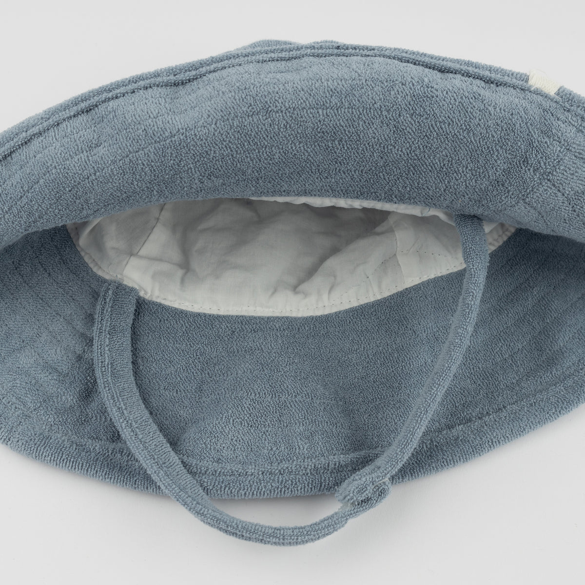 oh baby! Terry Sunhat - Fog - Strap