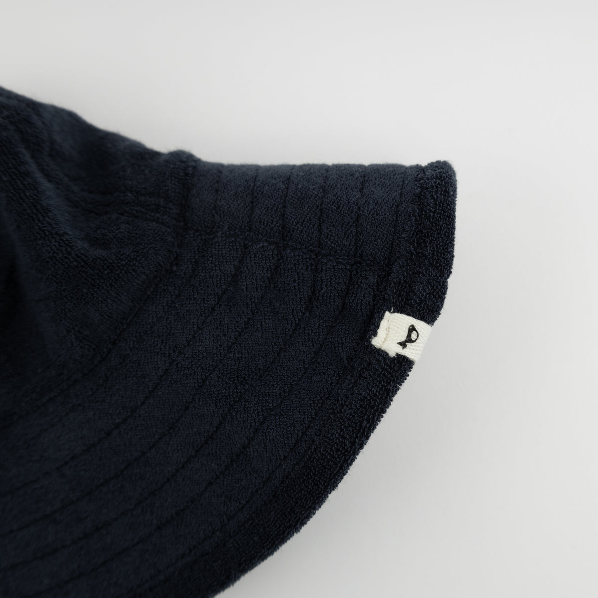 oh baby! Cotton Terry Sunhat - Navy - Rim