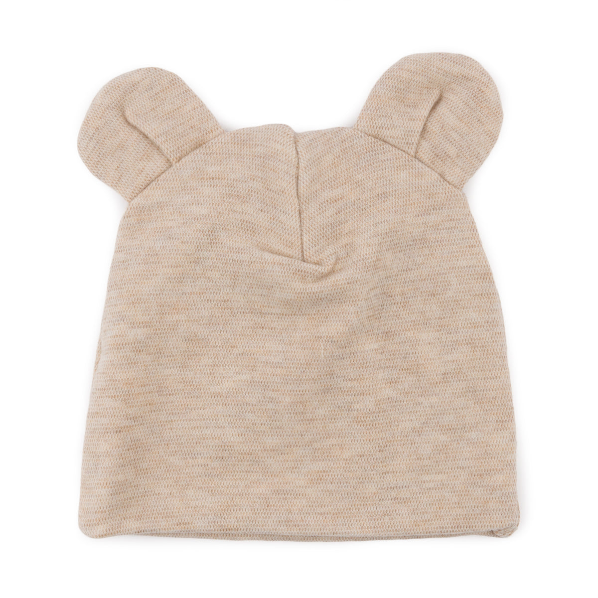 oh baby! Honeycomb Bear Ear Hat - Sand - Back
