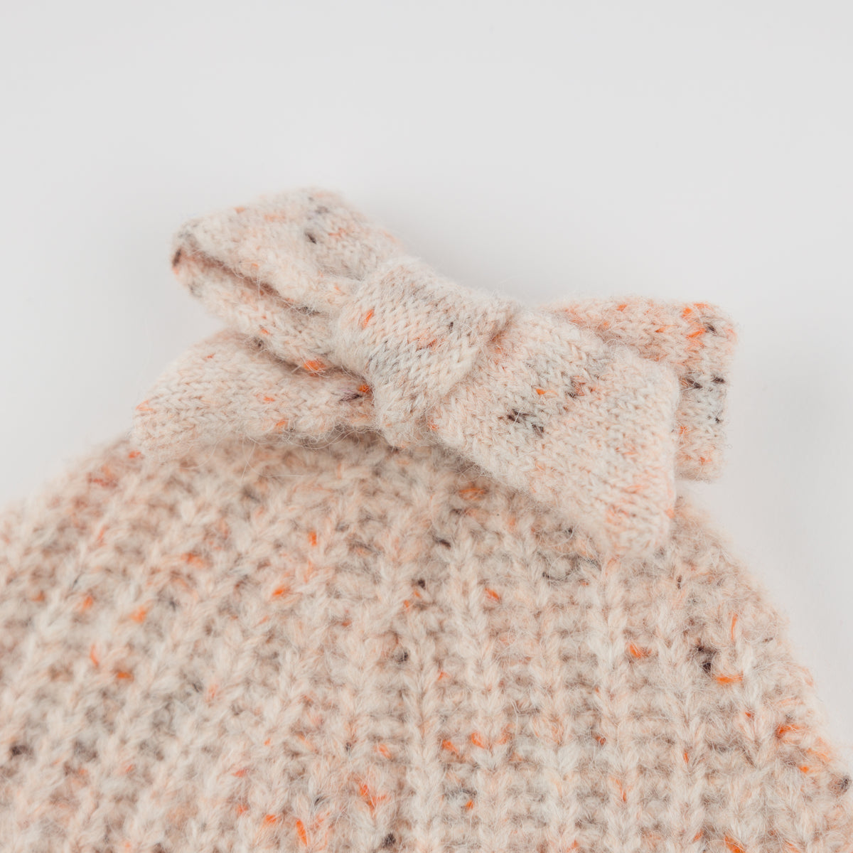 oh baby! Speckled Scandi Bow Hat - Pale Pink - oh baby!