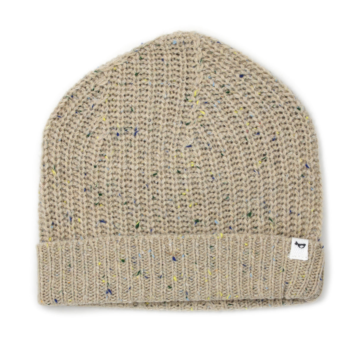 oh baby! Knitted Watchcap Hat - Oatmeal Confetti