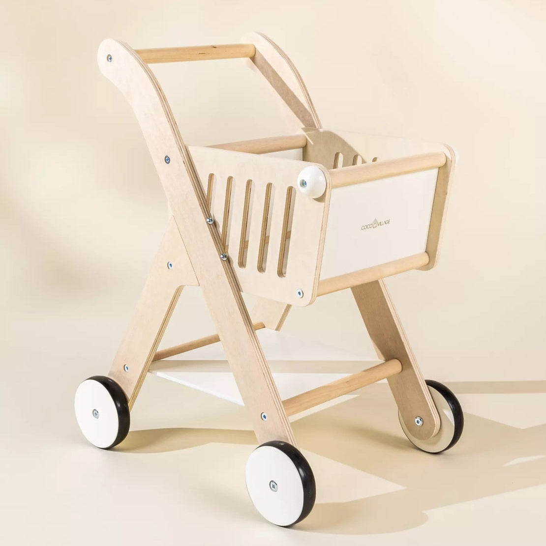 Wooden Shopping Cart