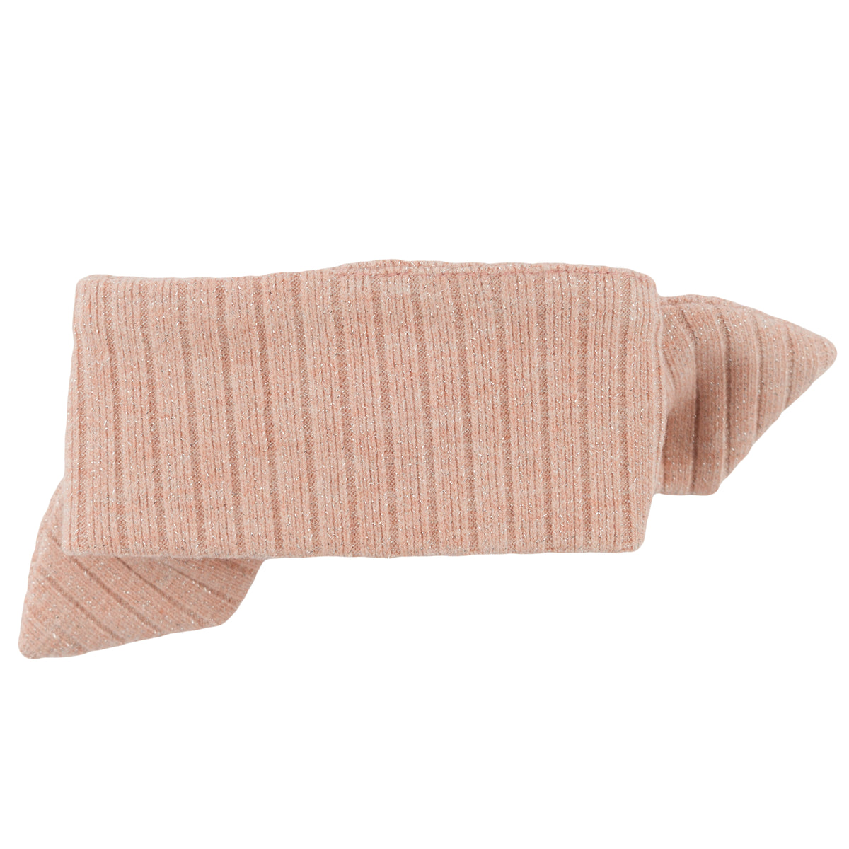 oh baby! Tie Turban - Sparkle Wide Rib - Pale Pink - Back