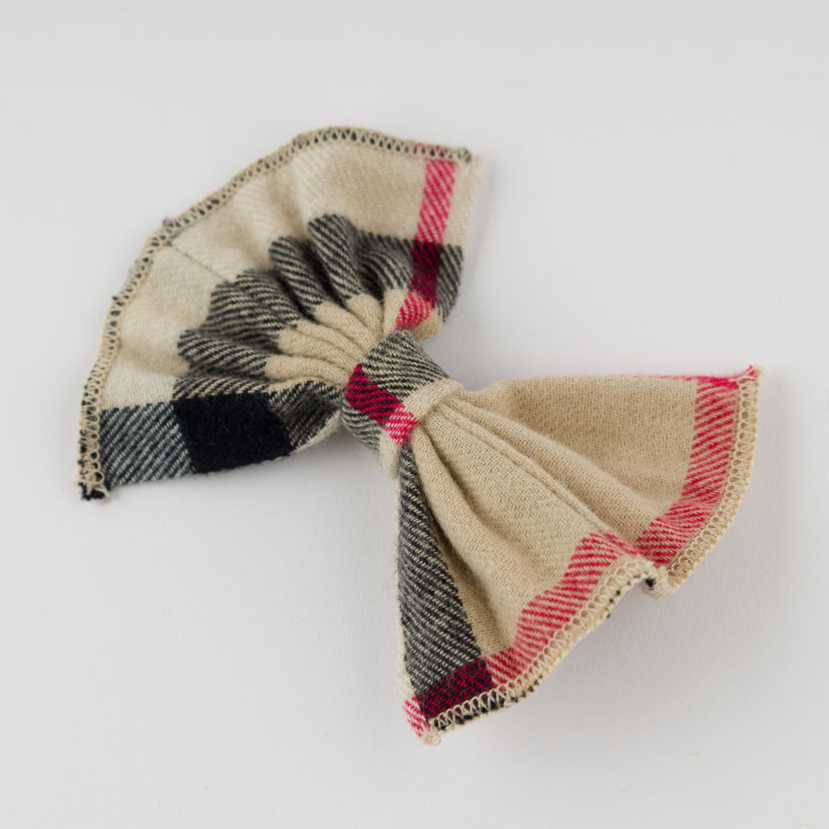 oh baby! Mini Glinda Bow Clip - Mini Tartan - Classic-  Alt image