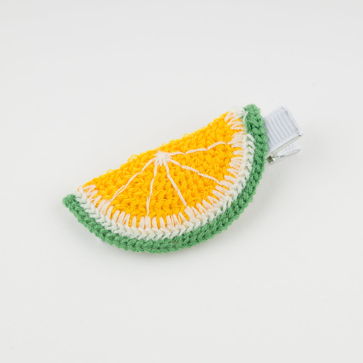 oh baby! Hair Clip - Lemon Crochet