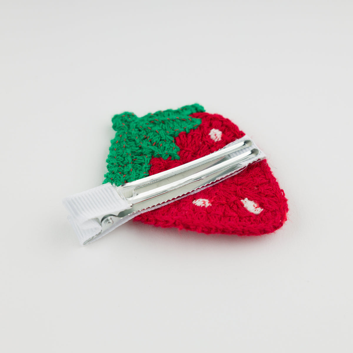 oh baby! Hair Clip - Strawberry Crochet
