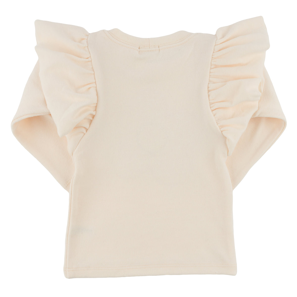 oh baby! Long Sleeve Butterfly Tee - Daisy - Natural - Back