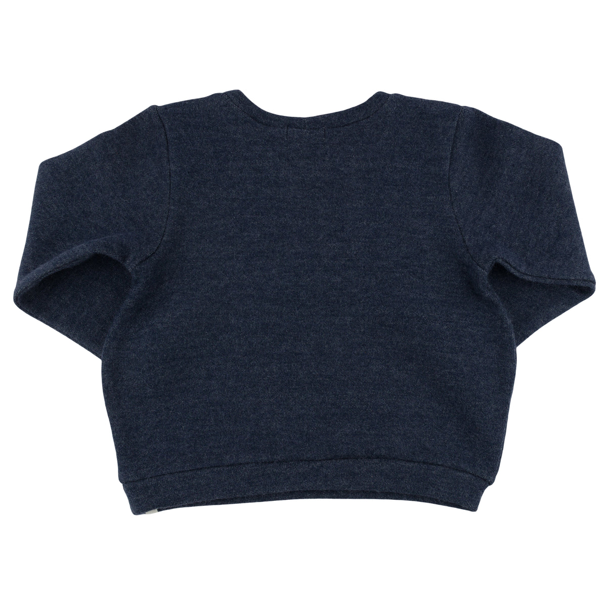 oh baby! Brooklyn Boxy Sweatshirt - Lab Bandana - Navy Heather - Back