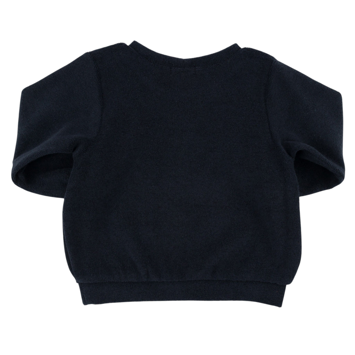 oh baby! Brooklyn Boxy Sweatshirt - Captain with Anchor - Navy