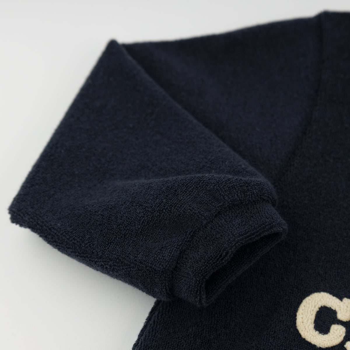 oh baby! Brooklyn Boxy Sweatshirt - Captain with Anchor - Navy