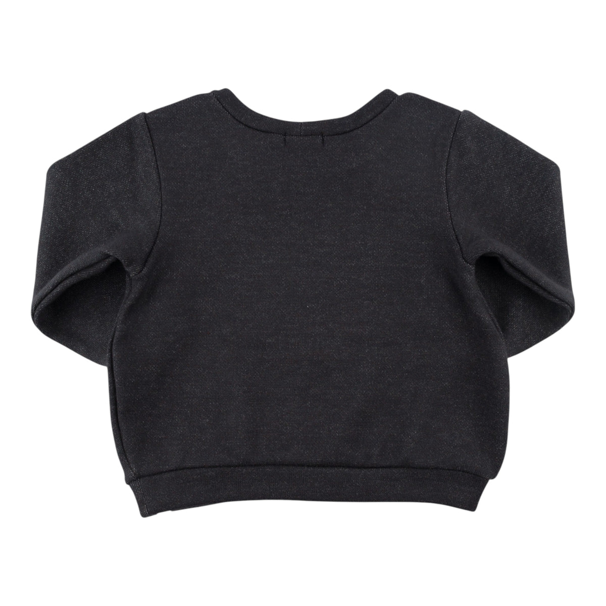 oh baby Brooklyn Boxy Sweatshirt - Wolf - Charcoal - Back