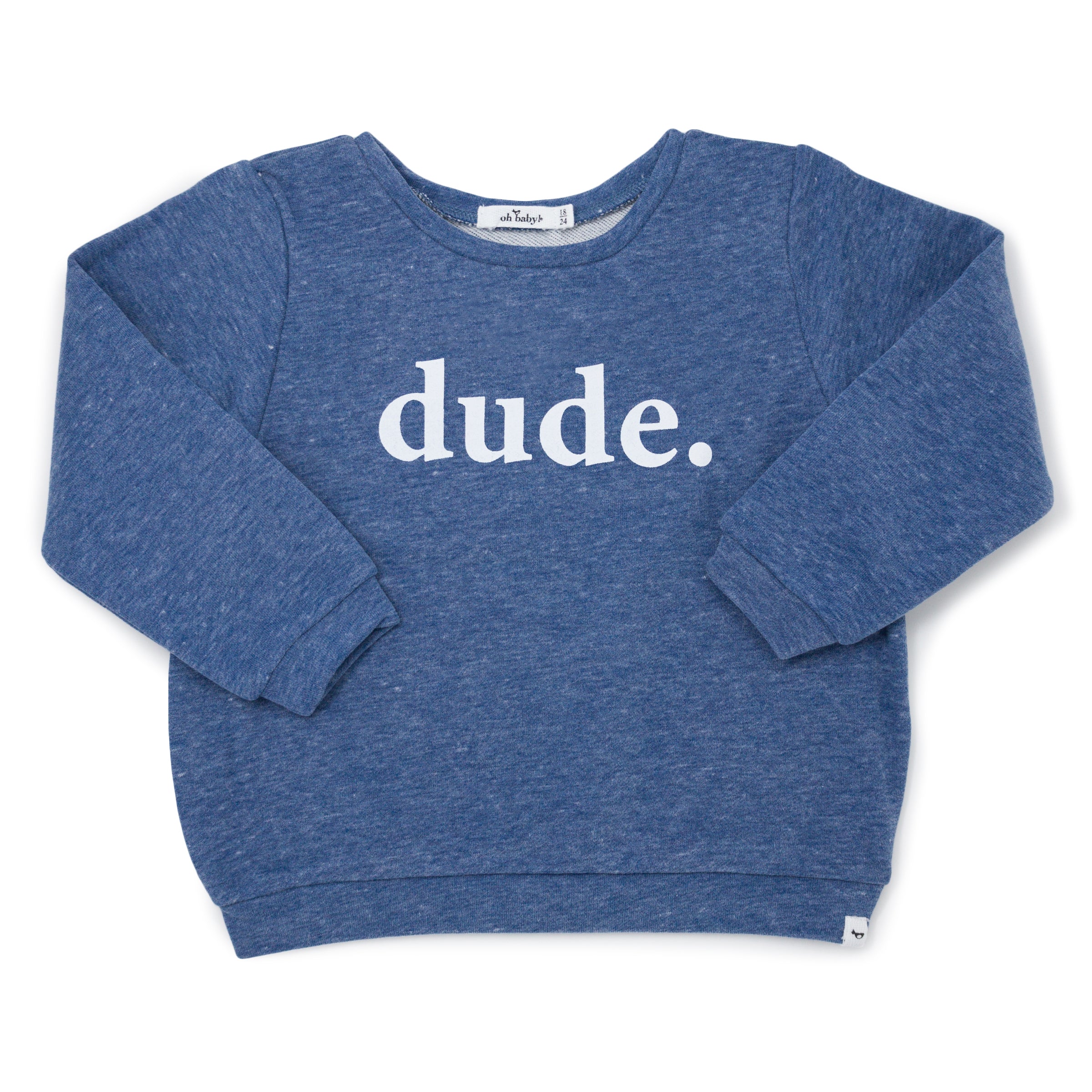 DONDUP KIDS ruched cotton sweatshirt - Blue