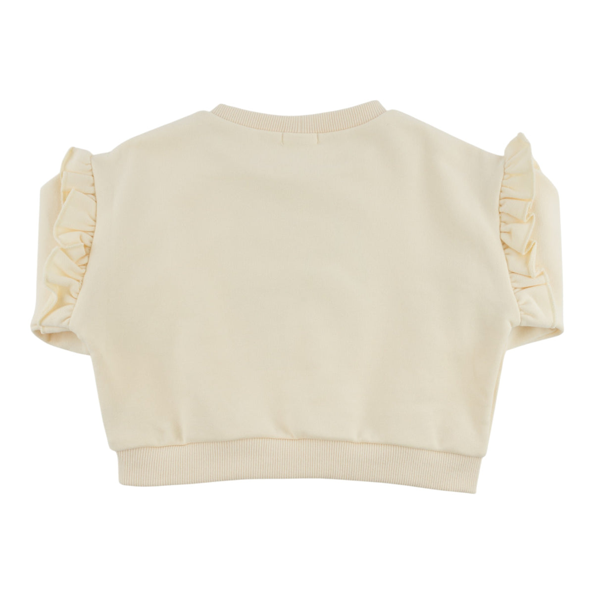 oh baby! Millie Sweatshirt - Harvest Bloom "LOVE" - Sugar Cookie - Back