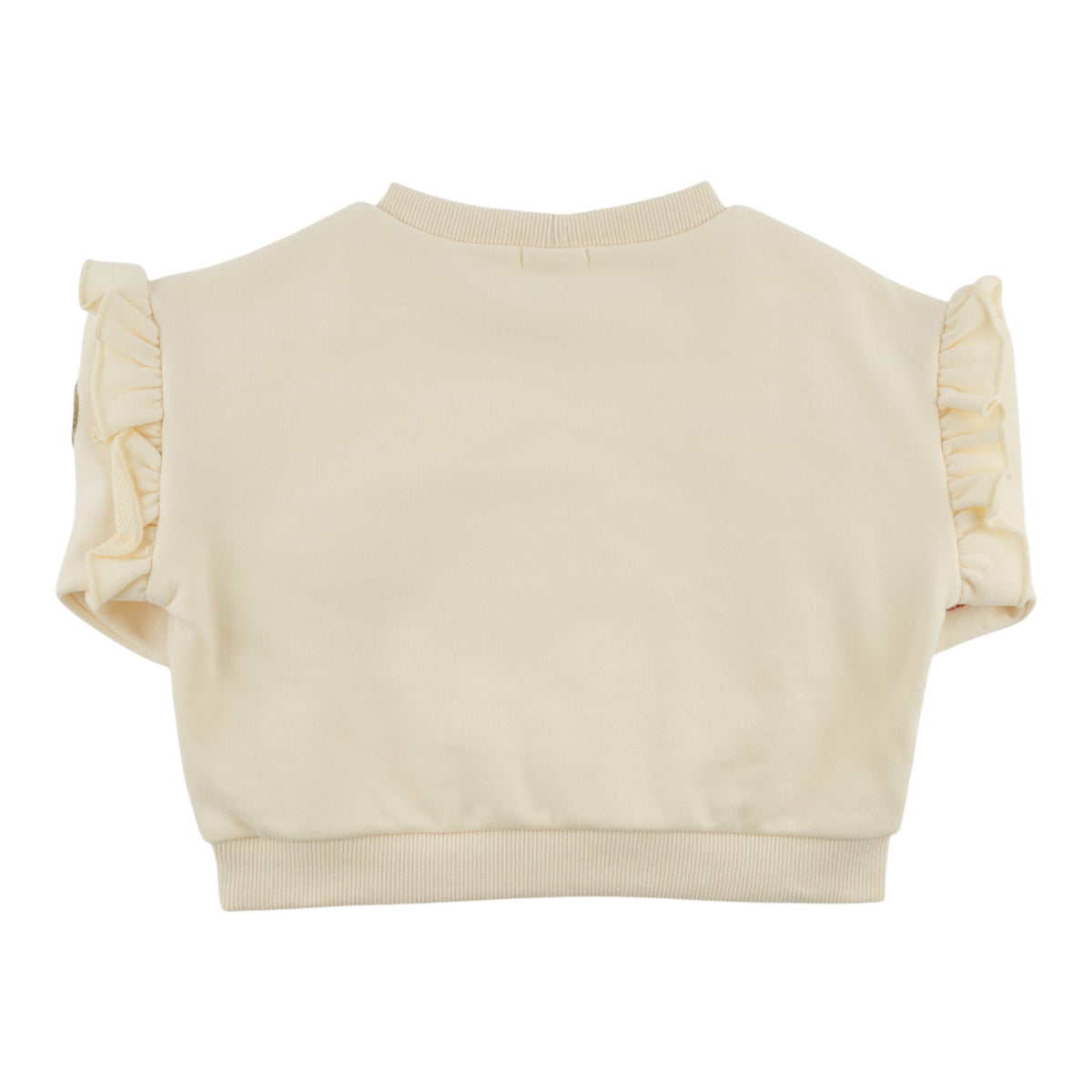 oh baby! Millie Sweatshirt - Multi Hearts Applique - Sugar Cookie - Back