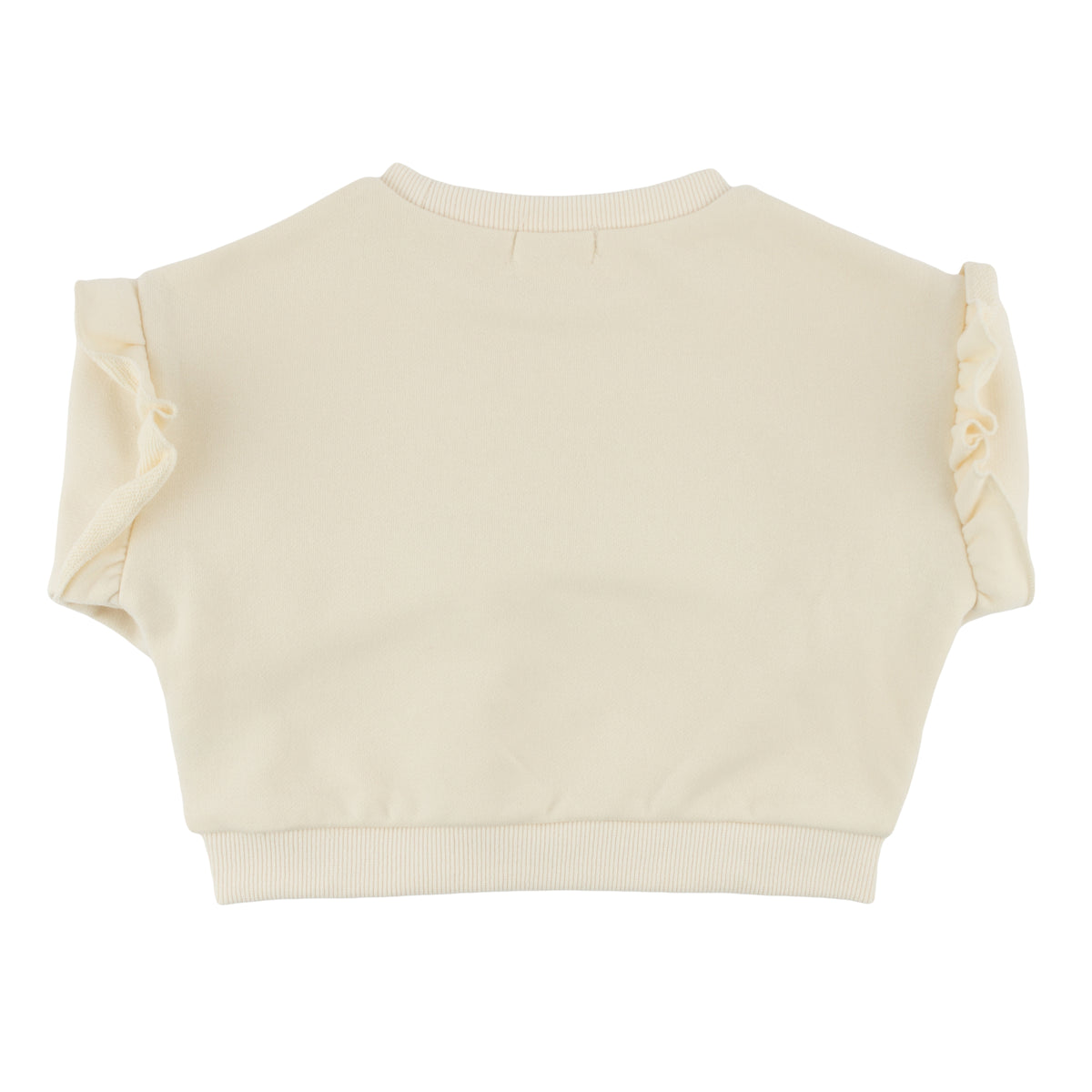 oh baby! Ruffle Slouch Sweatshirt - Grandma Loves Me - Natural - oh baby!