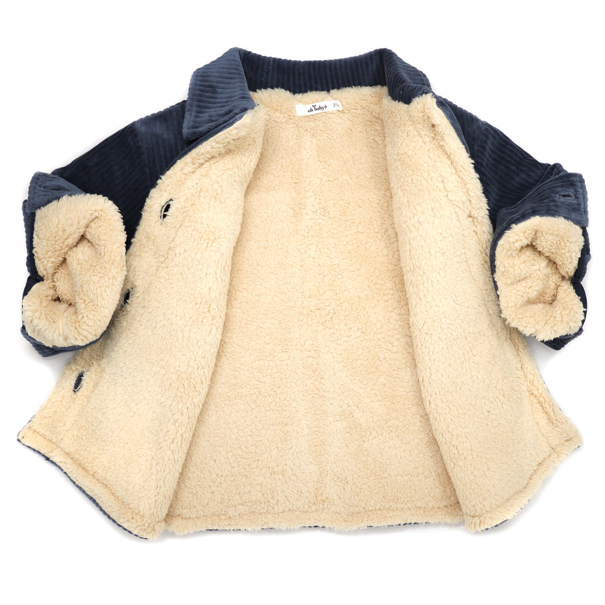 oh baby! Shacket Corduroy - Dusty Blue - oh baby!