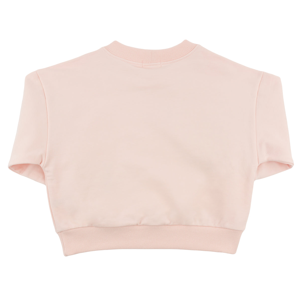 oh baby! Charlie Sweatshirt - Flowers & Butterfly Appliques - Pale Pink - Back