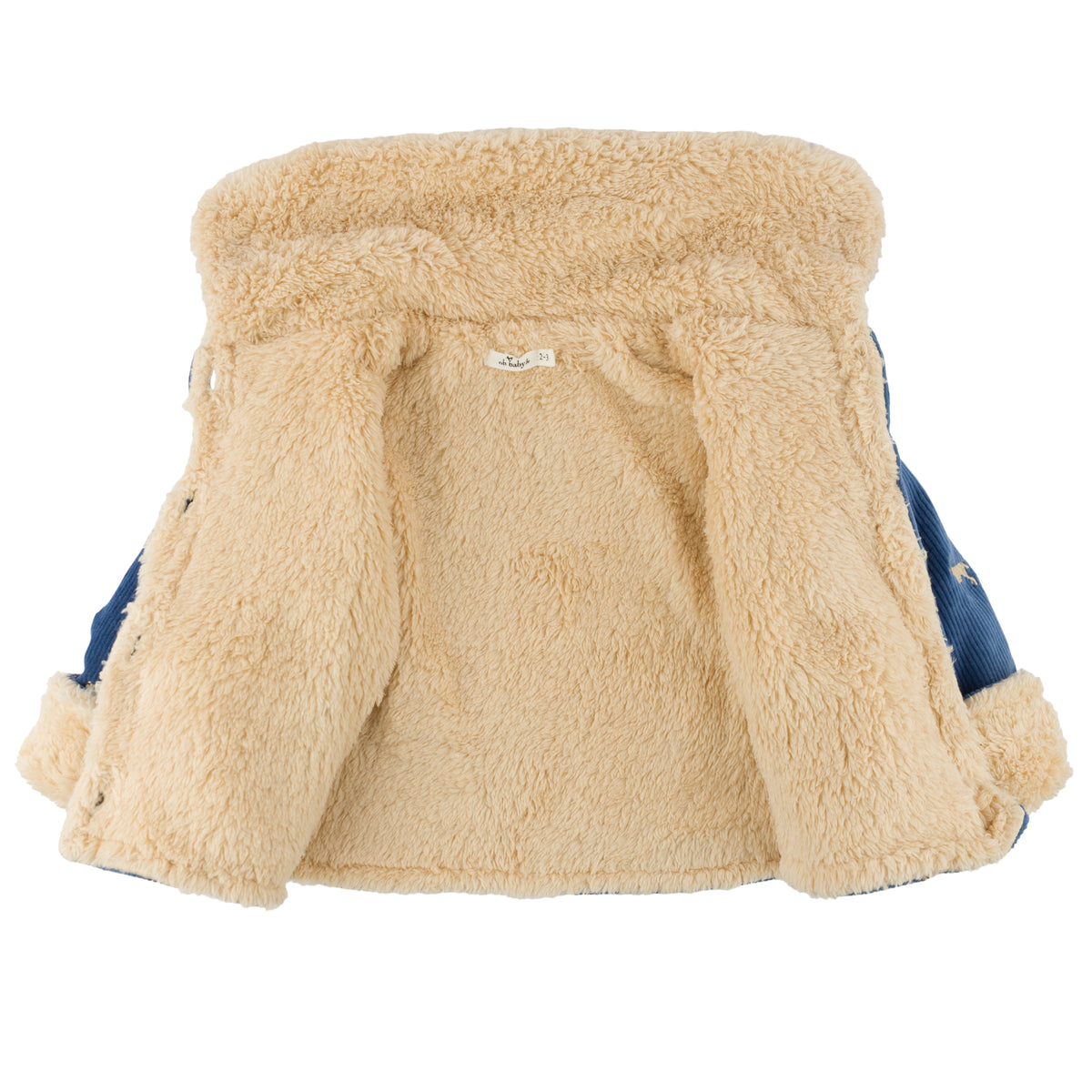 oh baby! Labs Embroidered Snowdrift Montana Jacket - Denim