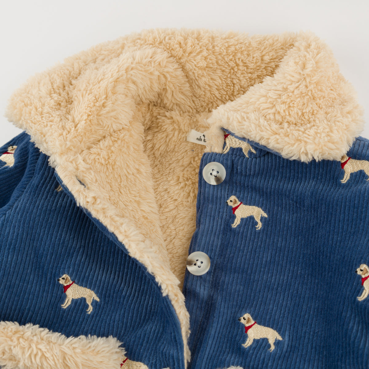 oh baby! Labs Embroidered Snowdrift Montana Jacket - Denim