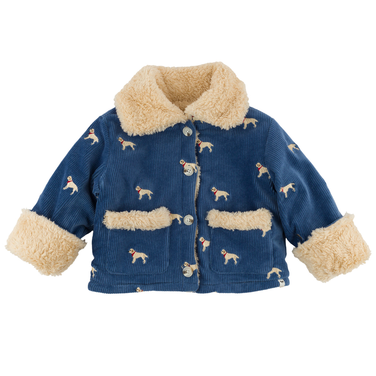 oh baby! Labs Embroidered Snowdrift Montana Jacket - Denim